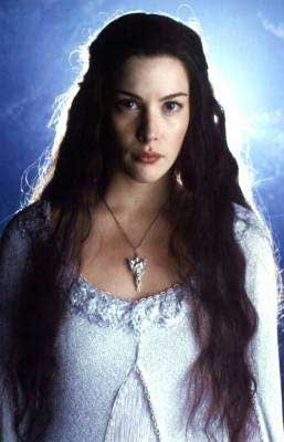 Řetízek Arwen Pán prstenů (Lord of the rings) - svítí ve tmě