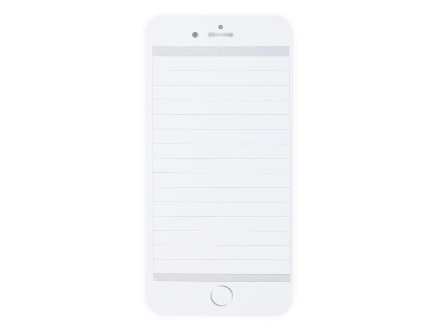 Blok mobil - iPhone (černý)