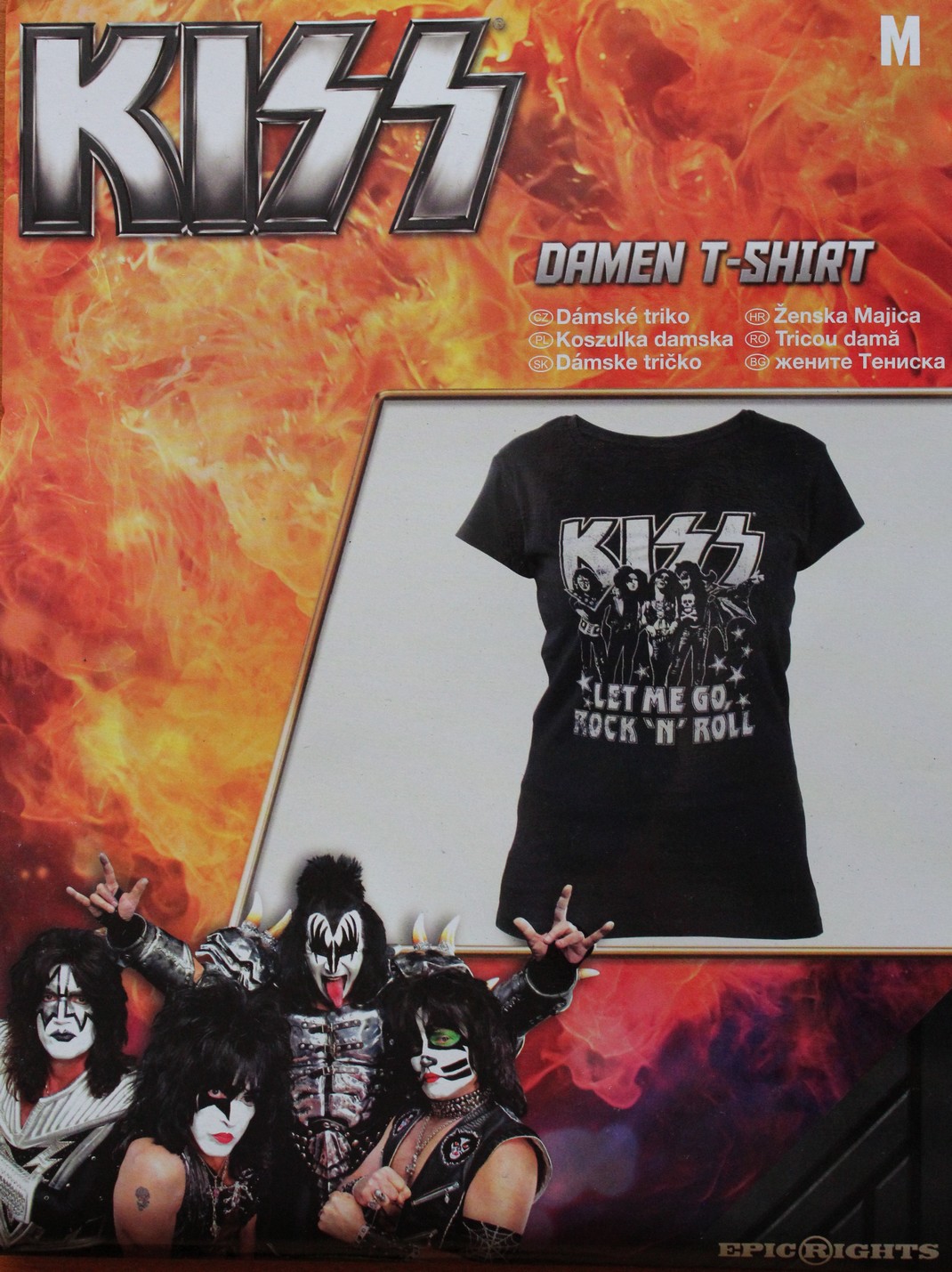 Dámské tričko Kiss (2)