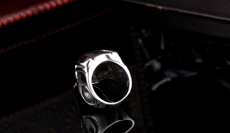 Prstýnek vlk (ocel)