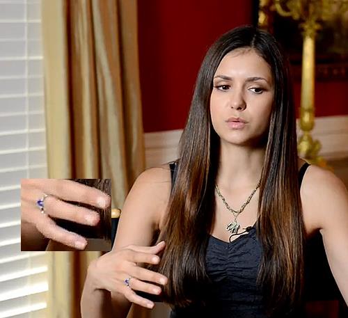 Prstýnek Elena Gilbert Vampire Diaries (větší)