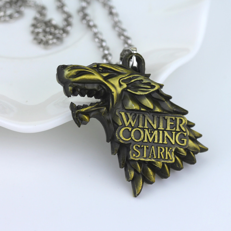 Řetízek Game of Thrones (Hra o trůny) - Stark 3 - br