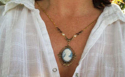 Řetízek Katherine Pierce - Kamej (Vampire Diaries)