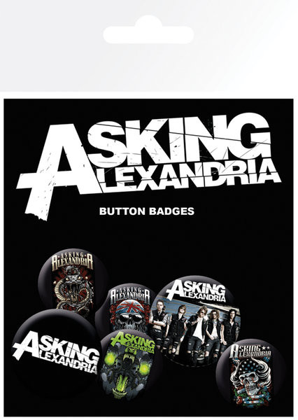 Set 6 placek Asking Alexandria