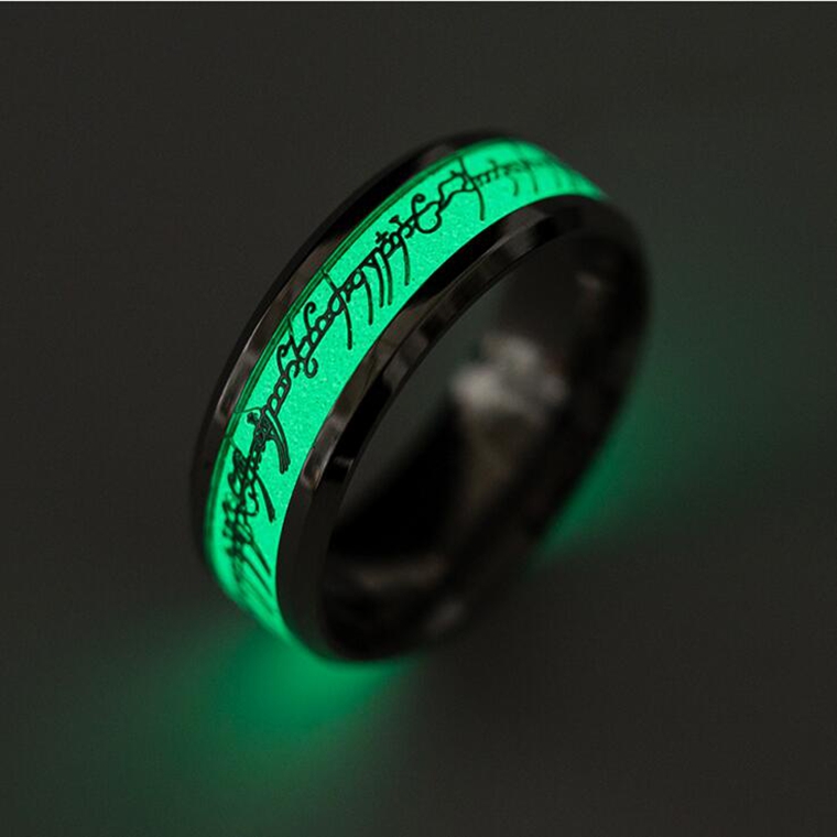Prstýnek Pán prstenů (Lord of the Rings) - svítí ve tmě - st