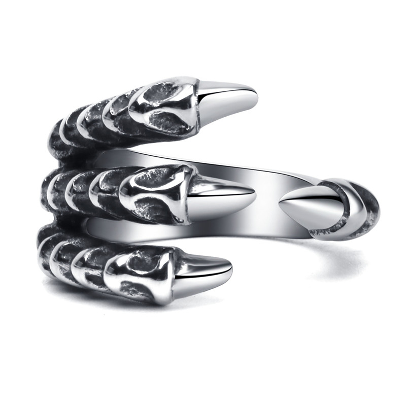 Prsten drápy (ocel) 2