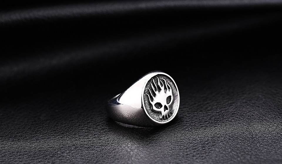 Prstýnek Rider - ocelový