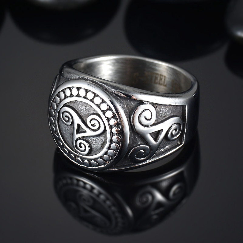 Prstýnek Teen Wolf (Vlčí mládě) - ocel (2)