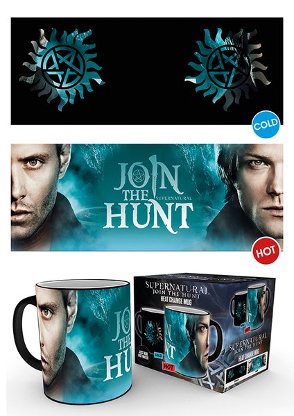 Hrnek Supernatural (Lovci duchů) Sam a Dean - mění barvu (2)
