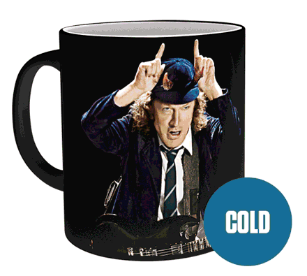 Hrnek AC/DC - mění barvu