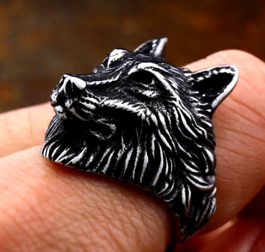 Prsten vlk (ocelový) 4