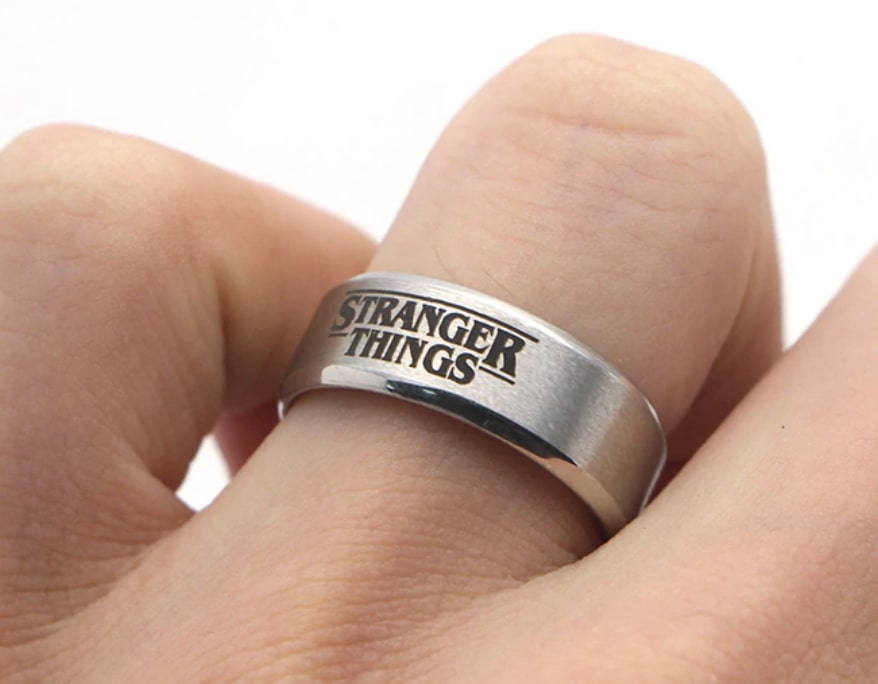 Prstýnek Stranger Things (ocel)