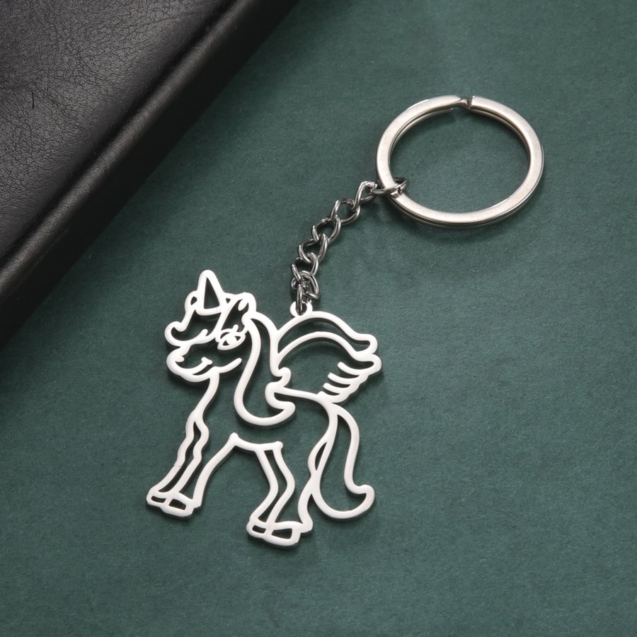 Klíčenka jednorožec (ocel) 2