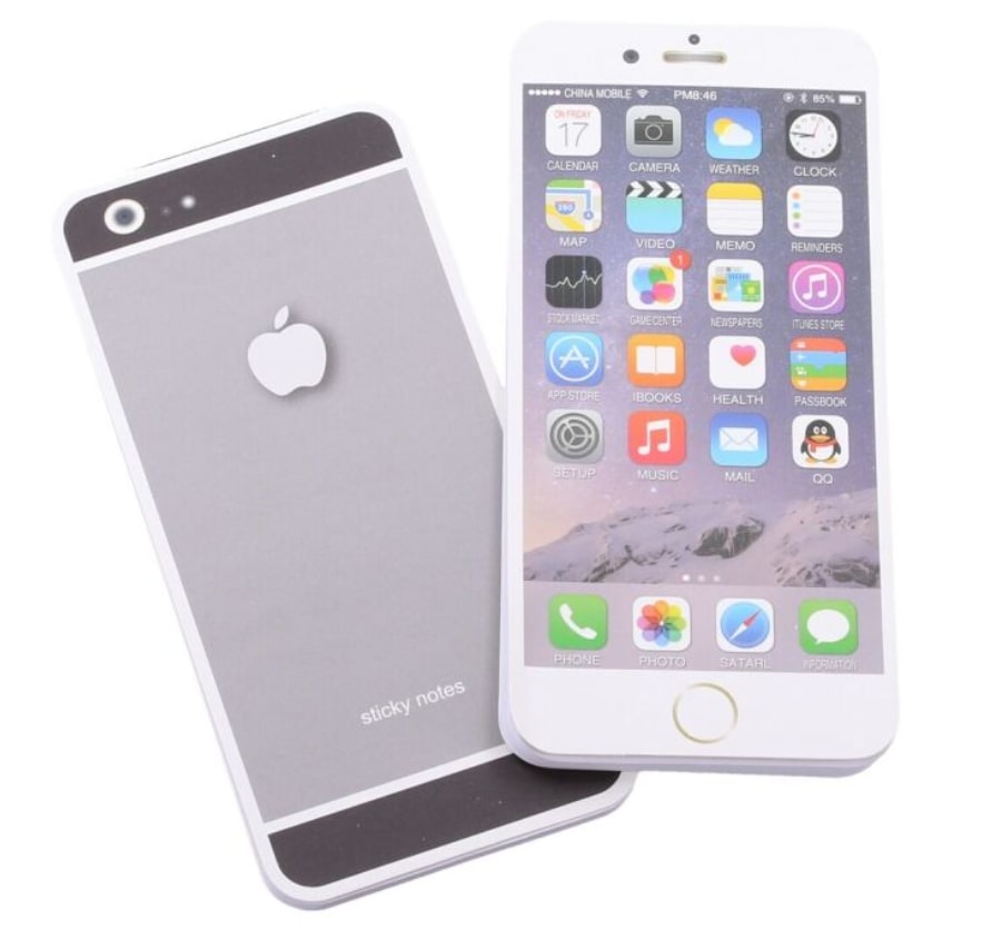 Blok mobil - iPhone (černý)