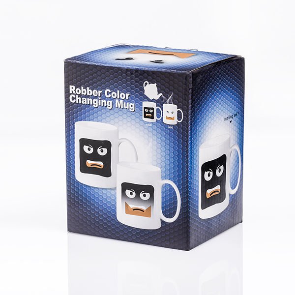 Hrnek zloděj - bandita - mění barvu