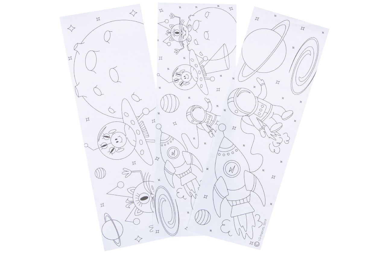 Hrnek vesmír - vybarvovací