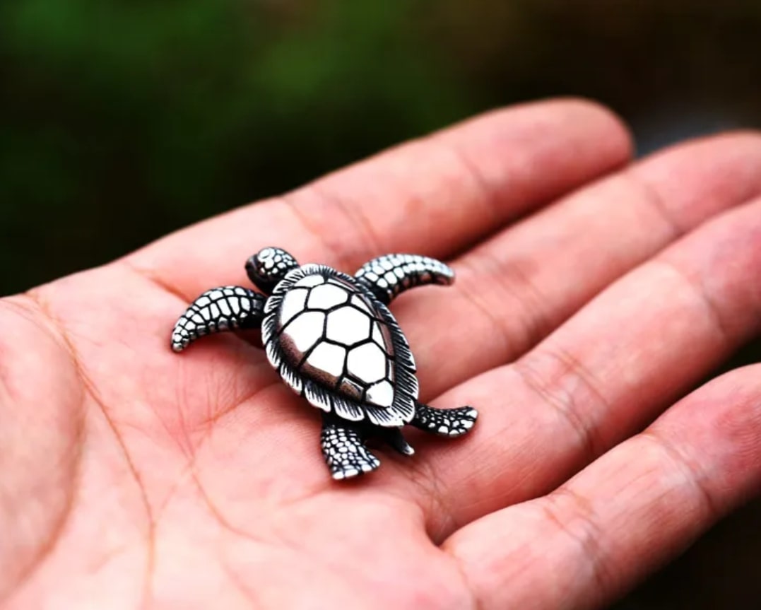 Řetízek želva (ocelový) 4