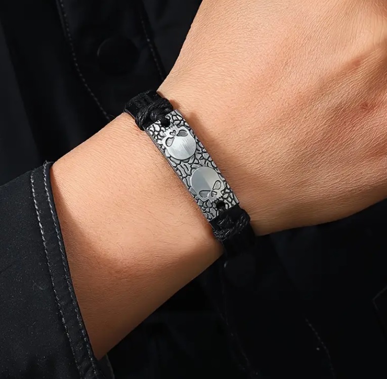Náramek lebka (3)
