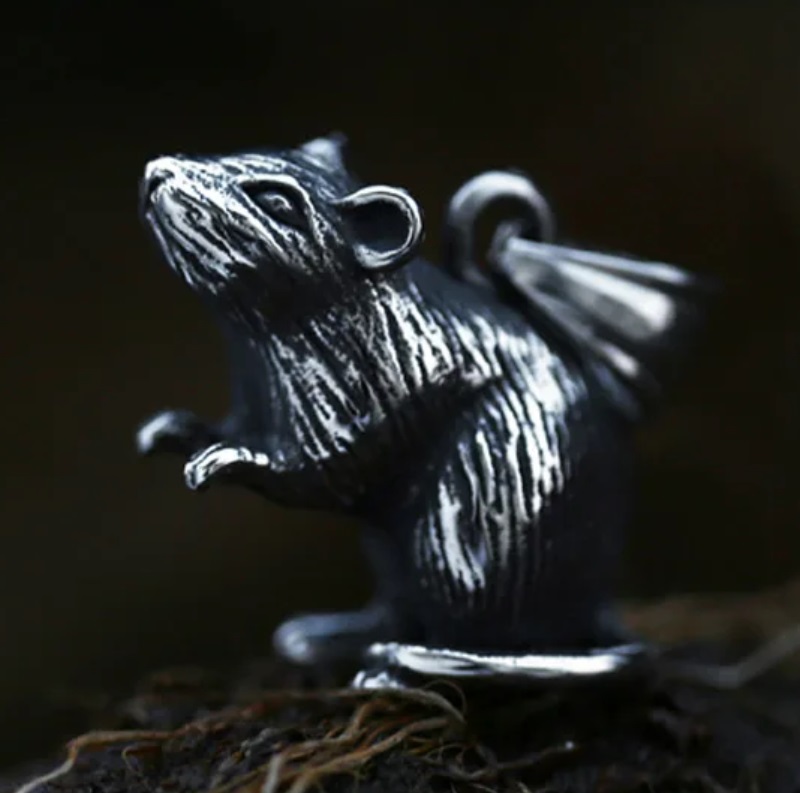 Řetízek myš (ocel)