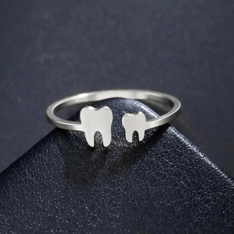 Prsten zuby (ocel)