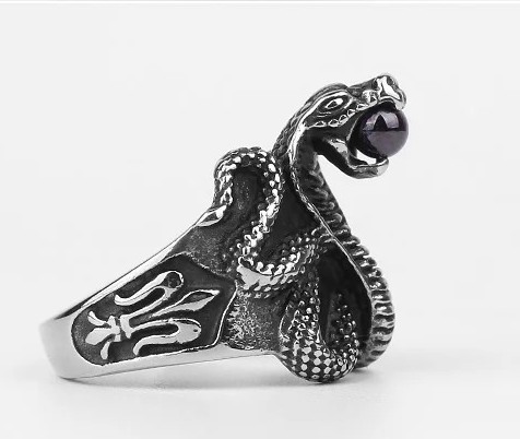 Prsten kobra (ocel) - čn