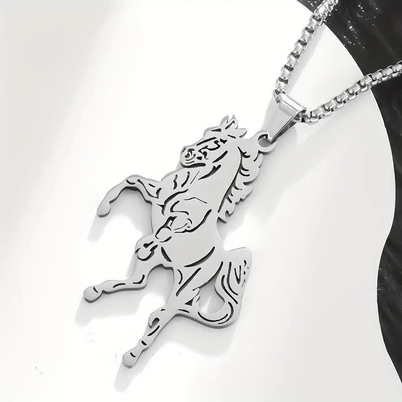 Řetízek kůň (ocel) 13