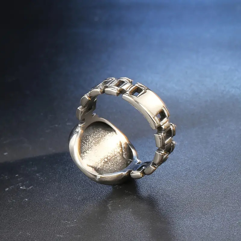 Prsten Supernatural - pentagram - ocelový (10)