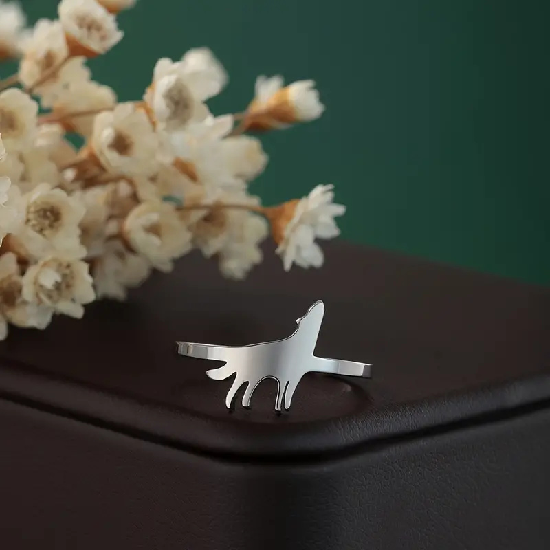 Prsten vlk - ocelový (12)