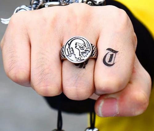 Prsten vlk - ocelový (14)