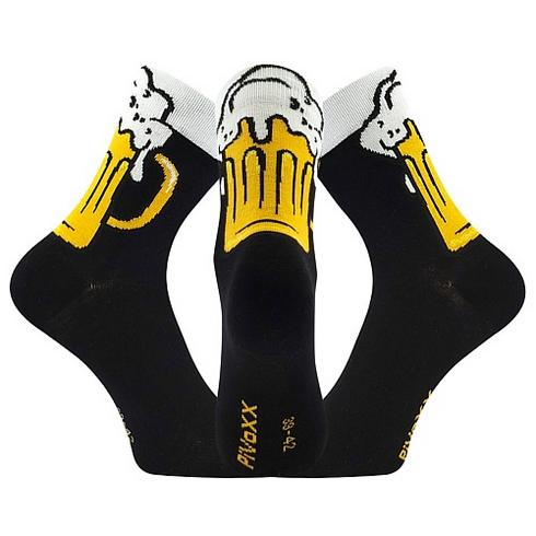 Ponožky pivo v plechovce - pánské (2)