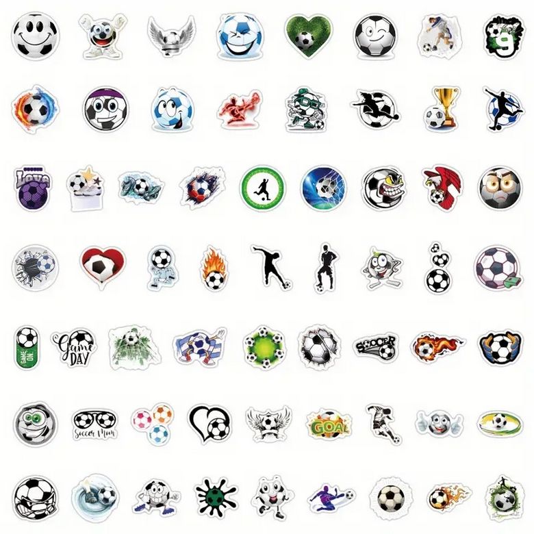 Samolepky fotbal - 120 ks