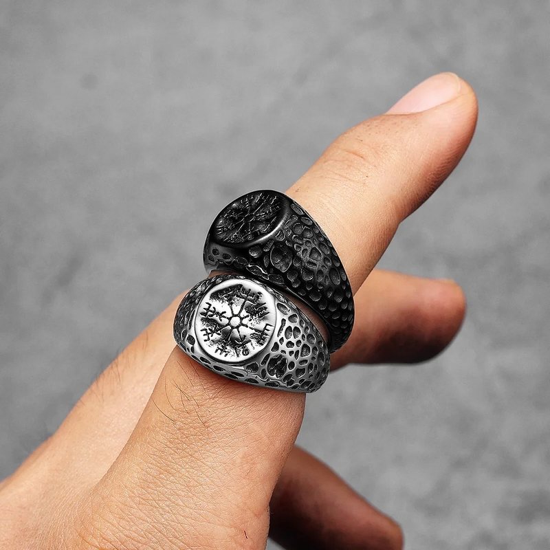 Prsten viking - vegvisir (5)