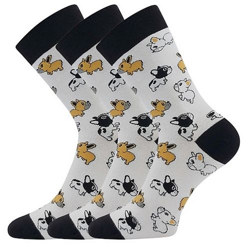 Ponožky pejsci (2) - dámské