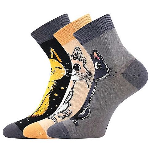 Ponožky pes - dámské (3a)