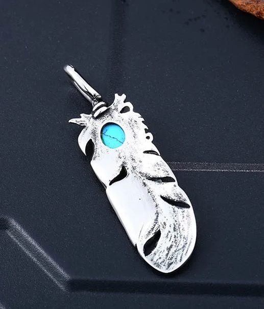 Řetízek pírko (ocelový) 2