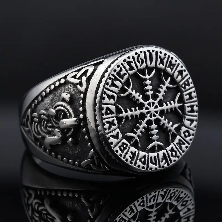 Prsten viking - vegvisir (8)