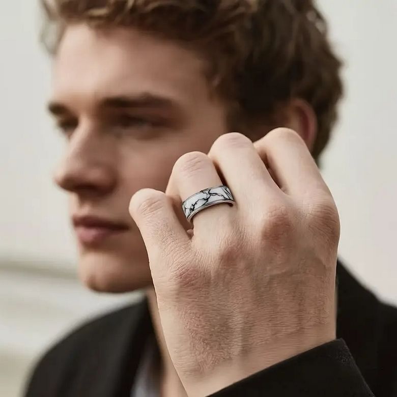 Prsten plameny (ocelový)