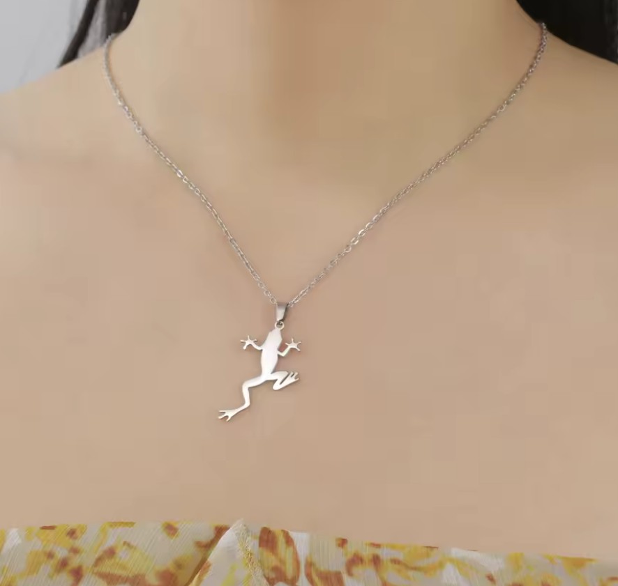 Řetízek žába (ocel) 2