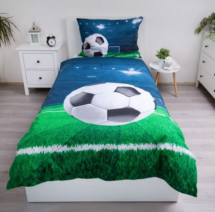 Povlečení fotbalový stadion a míč (6)