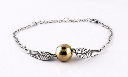 Náramek Harry Potter - zlatonka (st)