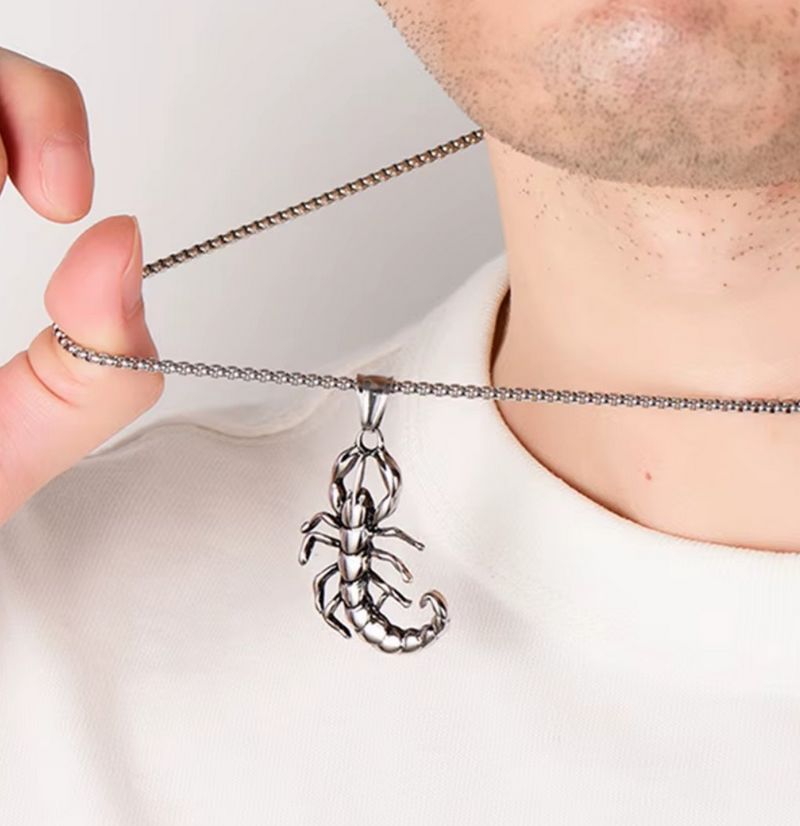 Řetízek škorpion (ocelový) 8