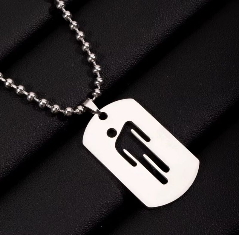 Řetízek Billie Eilish (ocel) 2