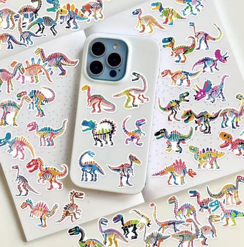 Samolepky dinosauři - 50 ks (7)