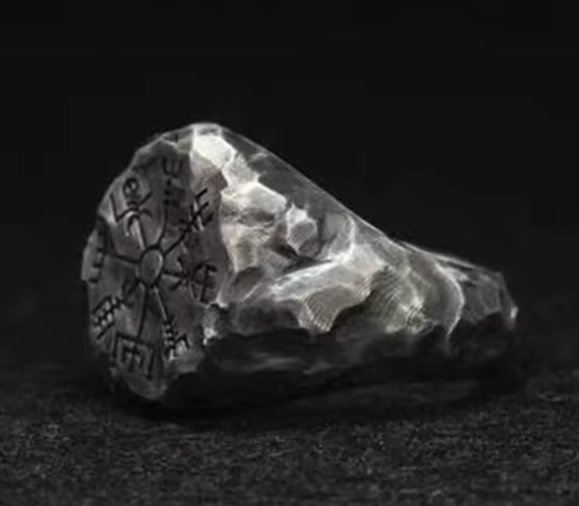 Prsten viking - vegvisir (10)