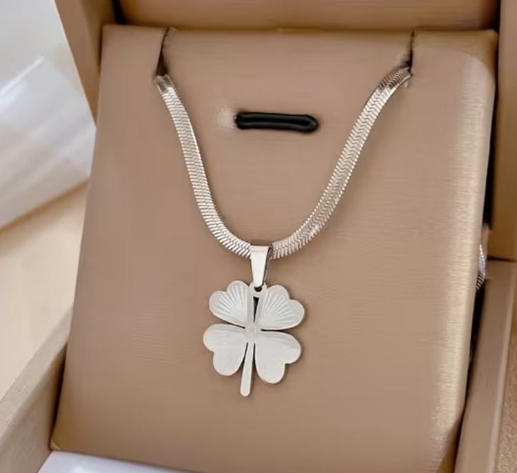 Řetízek čtyřlístek (ocelový) 6