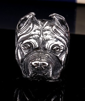 Prsten Pitbull - ocelový