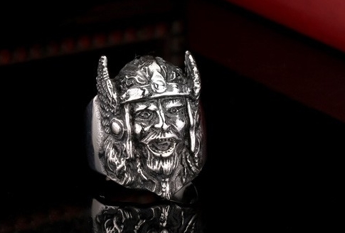 Prsten Viking ocelový