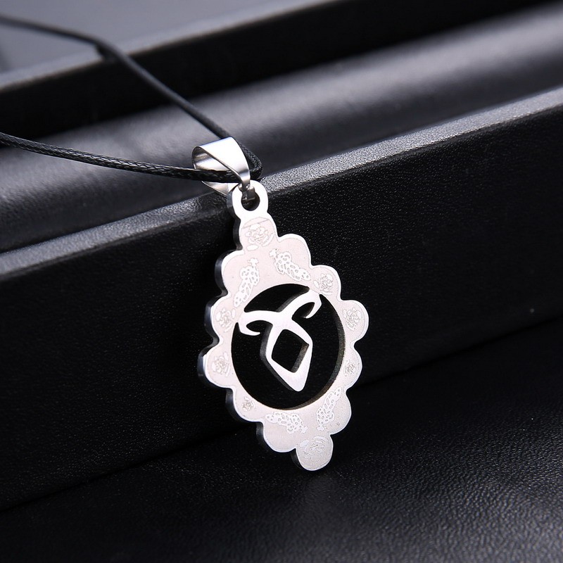 Řetízek Mortal Instruments: Město z kostí (ocel)