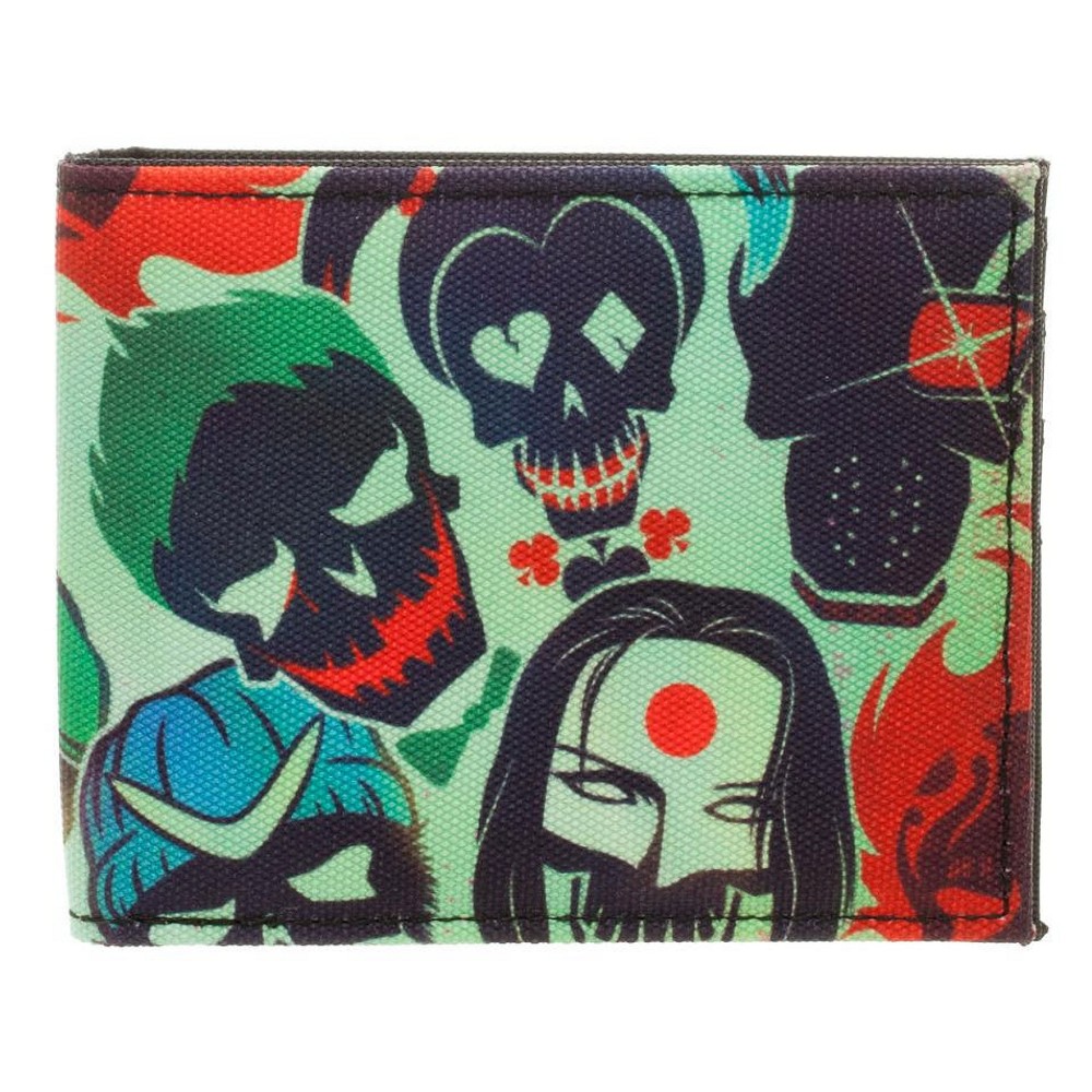 Peněženka Suicide Squad (Sebevražedný oddíl) - skulls