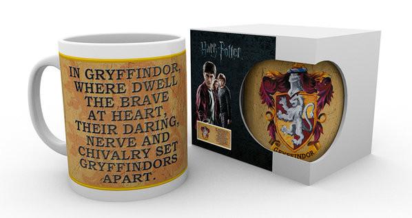 Hrnek Harry Potter - Bradavice - Nebelvír (2)